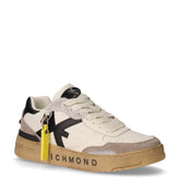 Sneaker in pelle bianco nero | Boscaini Scarpe