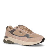 Sneaker in tessuto beige grigio - Sneakers Uomo | Boscaini Scarpe