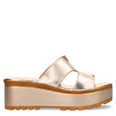 Ciabatta con zeppa oro - ANDREA PIERAGO | Boscaini Scarpe