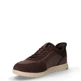 Flextridezero Plus sneaker in pelle cioccolato | Boscaini Scarpe