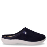 Ciabatta in tessuto blu | Boscaini Scarpe