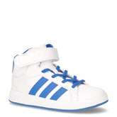 Game Court Mid sneaker bambino in ecopelle bianco blu - Sneakers Bambino | Boscaini Scarpe