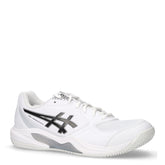 Gel-dedicate 9 clay scarpa da tennis in tessuto e ecopelle bianco nero | Boscaini Scarpe