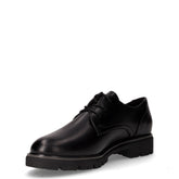 Stringata casual in ecopelle nero | Boscaini Scarpe