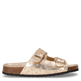 Ciabatta in ecopelle oro | Boscaini Scarpe