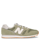 373 sneaker in pelle e tessuto verde - Sneakers Uomo | Boscaini Scarpe