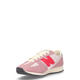 471 sneaker in pelle e tessuto rosa | Boscaini Scarpe