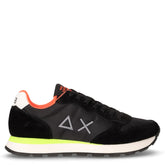 Tom Fluo sneaker in pelle e tessuto nero - SUN68 UOMO | Boscaini Scarpe