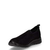 Pantofola chiusa in tessuto nero | Boscaini Scarpe