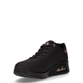 Uno Shimmer Away sneaker in ecopelle nero | Boscaini Scarpe