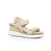 Sandalo con zeppa beige - Sandali Donna | Boscaini Scarpe