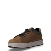 Sneaker in pelle e tessuto safari | Boscaini Scarpe