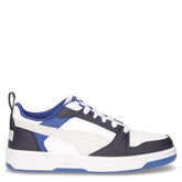 Rebound v6 Low sneaker ragazzo in ecopelle bianco grigio | Boscaini Scarpe