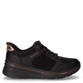 Billion Flex sneaker in tessuto ed ecopelle nero | Boscaini Scarpe