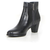 Tronchetto con zip black navy piombo | Boscaini Scarpe