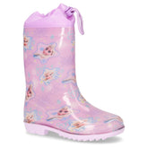 Stivale da pioggia bambina in gomma lilla - Stivali Bambina | Boscaini Scarpe