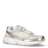 603 sneaker in tessuto e pelle linen | Boscaini Scarpe