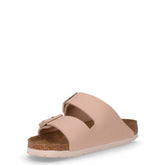 Arizona ciabatta in pelle beige | Boscaini Scarpe