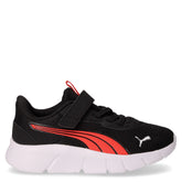 Flexfocus Modern sneaker in tessuto bambino nero rosso | Boscaini Scarpe