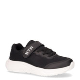 Sneaker da bambino con strappo in tessuto nero - Sneakers Bambino | Boscaini Scarpe