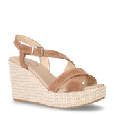 Sandalo in pelle con zeppa mou - Sandali Con Tacco Donna | Boscaini Scarpe