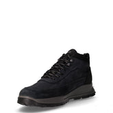 Polacchino sportivo in pelle scamosciata blu scuro | Boscaini Scarpe