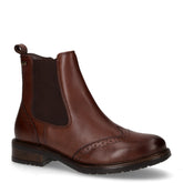 Stivaletto in pelle stile inglese marrone - VALLEVERDE | Boscaini Scarpe