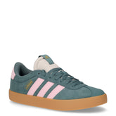 Vl court 3.0 sneaker in ecopelle scamosciata verde rosa - ADIDAS | Boscaini Scarpe