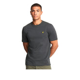 Plain T-Shirt gunmetal - T-Shirt Uomo | Boscaini Scarpe