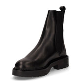 Stivaletto beatles in pelle nero | Boscaini Scarpe