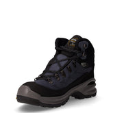 Scarpa da trekking in pelle e tessuto tecnico oceano nero | Boscaini Scarpe