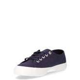 Sneaker in tessuto navy bianco | Boscaini Scarpe