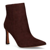 Tronchetto in tessuto scamosciato marrone | Boscaini Scarpe