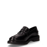 Serilda mocassino in pelle nero | Boscaini Scarpe