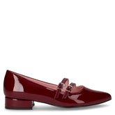 Mary Jane ballerina a in ecopelle bordò vernice - Ballerine | Boscaini Scarpe