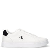 Sneaker in pelle bianco nero | Boscaini Scarpe