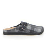 Pone ciabatta con plantare estraibile nero - Mid Season Sale Uomo | Boscaini Scarpe