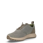 Sneaker in tessuto e pelle militare | Boscaini Scarpe