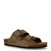 Ciabatta in pelle kaki - VALLEVERDE | Boscaini Scarpe