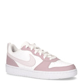 Court Borough Low Recraft sneaker ragazza in ecopelle bianco lilla - NIKE | Boscaini Scarpe