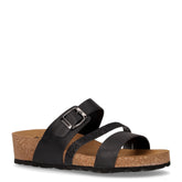 Ciabatta con zeppa nero | Boscaini Scarpe