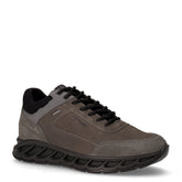 Sneaker in pelle grigio  scuro | Boscaini Scarpe