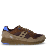 Shadow 5000 sneaker in pelle e tessuto marrone beige | Boscaini Scarpe