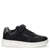 Kevin LTX sneaker in ecopelle bambino nero | Boscaini Scarpe