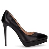 Décolleté a punta in ecopelle nero - QUEEN HELENA | Boscaini Scarpe