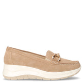 Mocassino in pelle con zeppa biscotto | Boscaini Scarpe