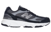 603 sneaker in tessuto e pelle scamosciata grigio nero | Boscaini Scarpe