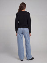 Maglione girocollo nero | Boscaini Scarpe