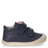 Cocoon sneaker in pelle bambino blu navy | Boscaini Scarpe