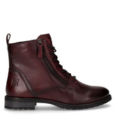 Stivaletto stringato in pelle bordò - BAGATT | Boscaini Scarpe